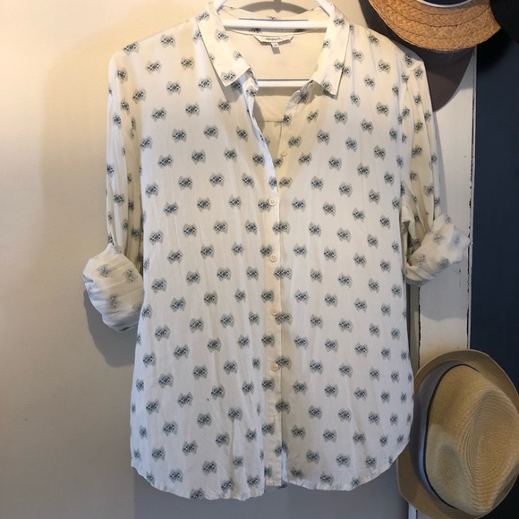 Sandwich classic button down Shirt/Blouse , Sz 10 - Picture 3 of 11